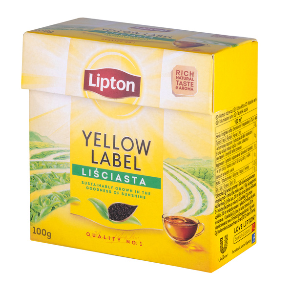 Herbata liściasta czarna Lipton 100g