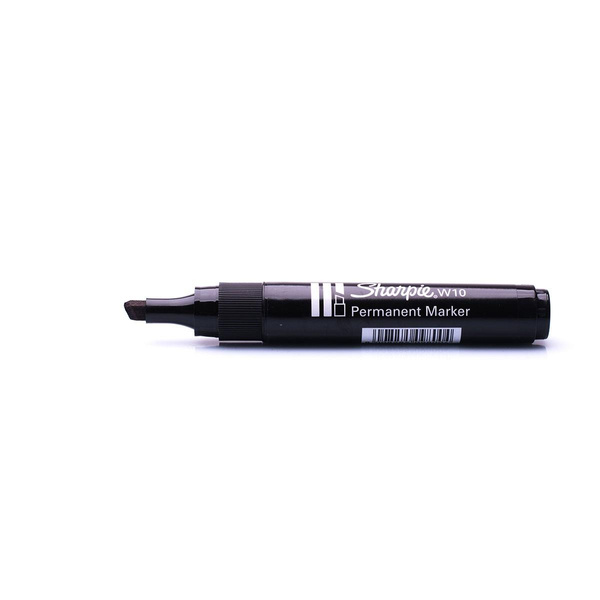Marker permanentny Sharpie W10 końcówka ścięta czarny