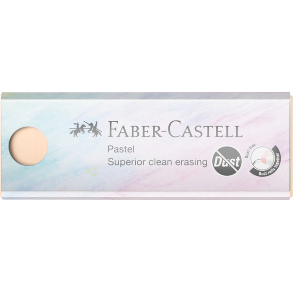 Gumka do mazania pastelowa Faber Castell Dust free