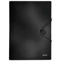 Teczka z przegródkami Leitz Solid 6 przegródek czarny