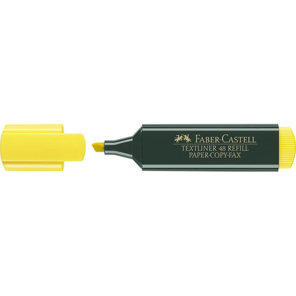 Zakreślacz Faber Castell Textliner 48 Refill żółty