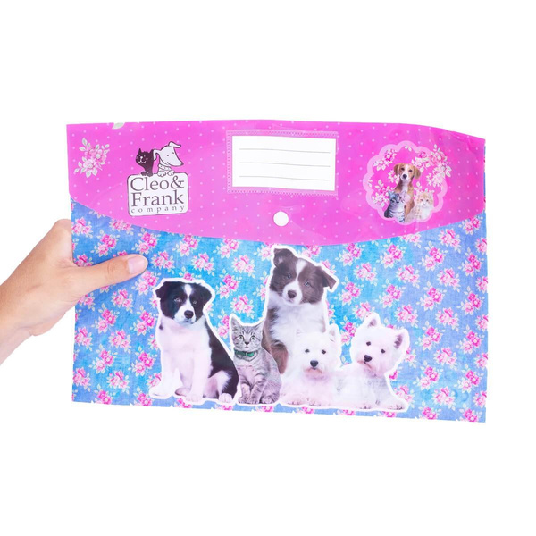 Teczka kopertowa A4 PP Cleo i Frank 15