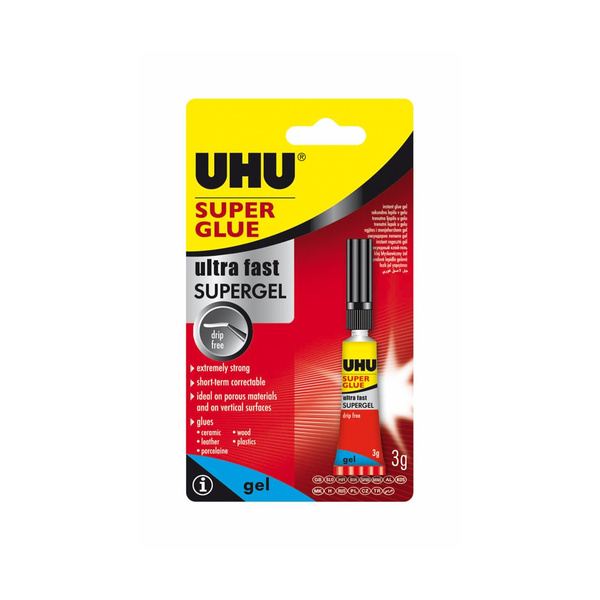 Klej Super Glue Gel 3g UHU
