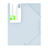 Teczka z gumką Q-Connect A4 gumki narożne  biały