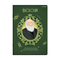 Zeszyt w kratkę Top 2000 A5 60 kartek Biologia przedmiotowy
