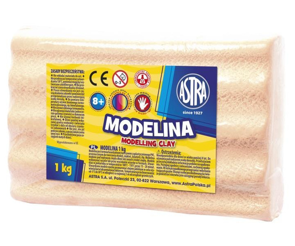 Modelina Astra 1kg biały