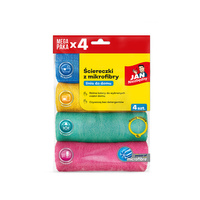 Ściereczki z mikrofibry Jan Niezbędny 4 sztuki
