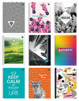 Kołozeszyt A5 w kratkę 160 kartek Interdruk