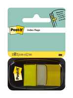 Zakładki indeksujące Post-it 3M żółte 25x43mm 680-5