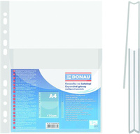 Koszulki na katalogi Donau A4 krystaliczne