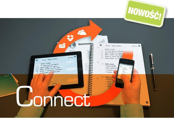Kołonotatnik A4 80 kartek kratka Oxford Connect