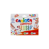 Pisaki stemple 12 kolorów Carioca