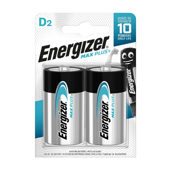 Baterie LR20 D 1.5V Energizer Max Plus (2 szt.)