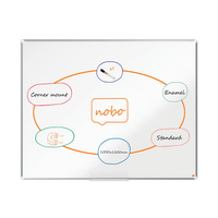 Tablica magnetyczna ceramiczna 150x120cm Nobo Premium Plus