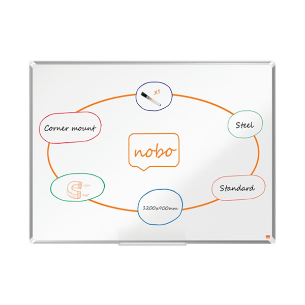 Tablica magnetyczna stalowa 90x60cm Nobo Premium Plus