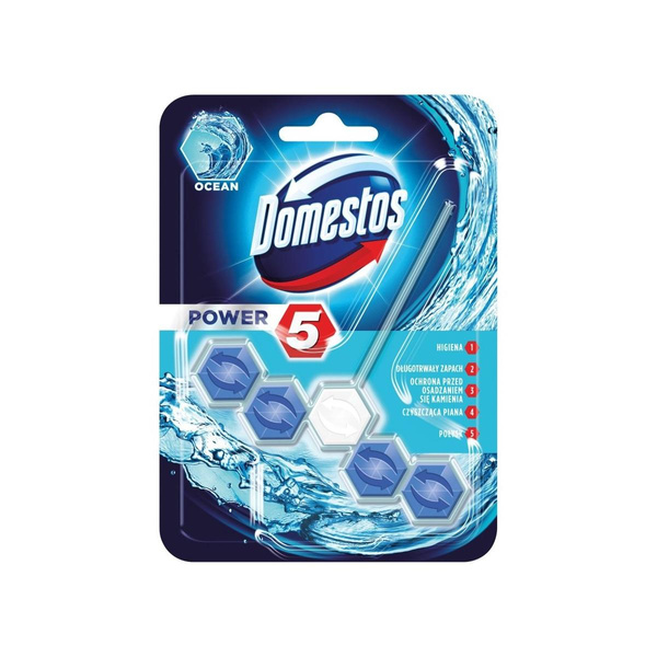 Kostka do WC Domestos zawieszka Power 5 Ocean