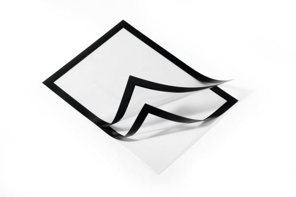 Ramka magnetyczna A4 srebrna Durable Magaframe samoprzylepna granatowy