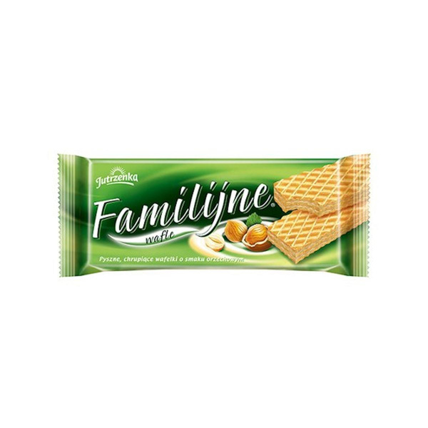 Wafle Familijne Jutrzenka orzechowe 180g