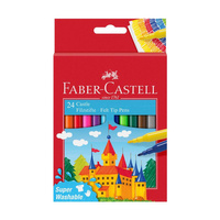 Flamastry Faber Castell Zamek 24 kolory