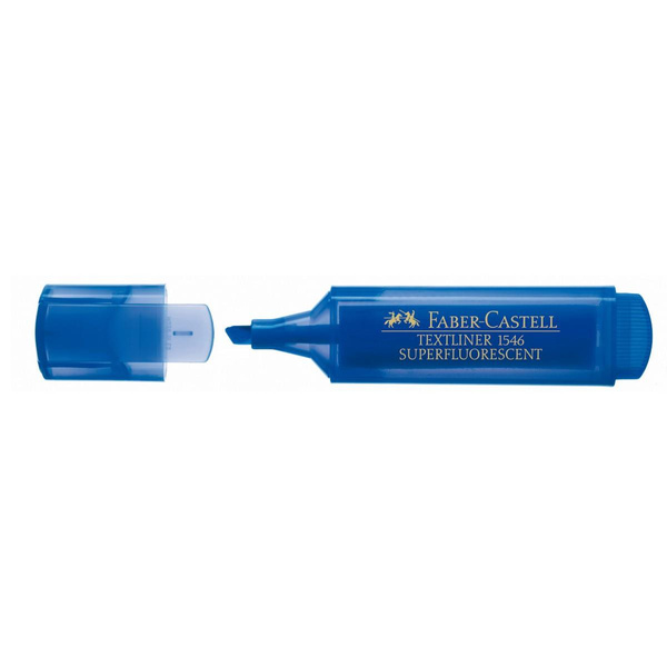 Zakreślacz Faber Castell Textliner 1546  niebieski