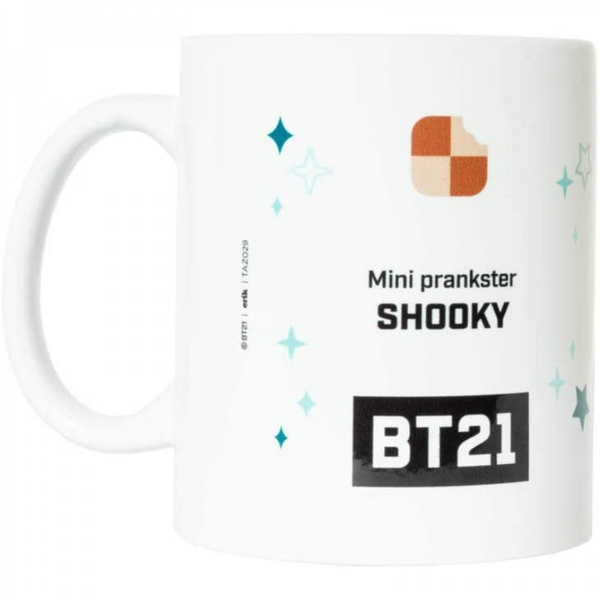 Kubek ceramiczny Line Friends BT21 Shooky 300ml