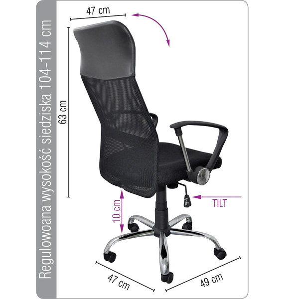 Fotel biurowy Korfu Office Products