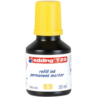 Tusz do uzupełniania markerów permanentnych e-T25 Edding żółty