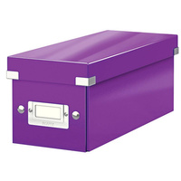 Pudło na płyty CD|DVD Leitz Click & Store fioletowy