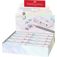 Gumka do mazania pastelowa Faber Castell Dust free