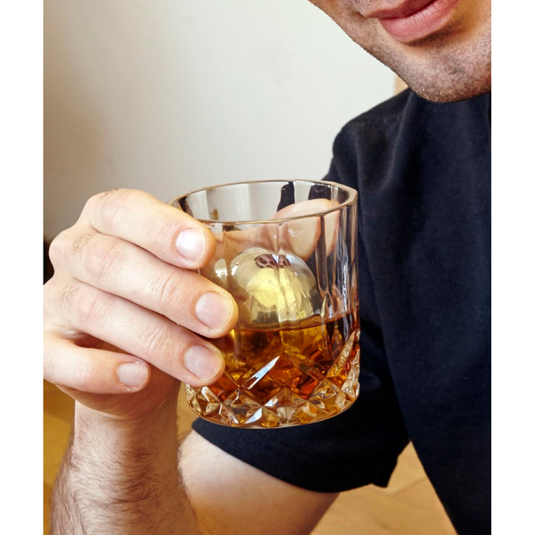 Kulki do whisky ze stali nierdzewnej Kikkerland