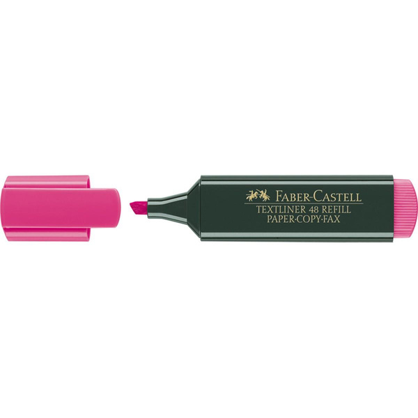 Zakreślacz Faber Castell Textliner 48 Refill różowy
