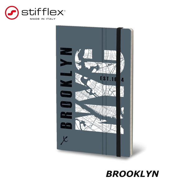 Notatnik Stifflex Brooklyn 13x21cm 192 strony