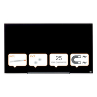 Tablica magnetyczna szklana 126x71 cm panoramiczna Diamond Nobo
