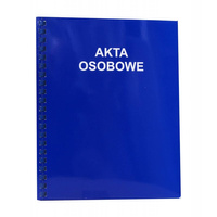 Teczka do akt osobowych Konfex T-03 niebieski