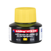 Tusz do uzupełniania zakreślaczy e-HTK 25 Edding żółty
