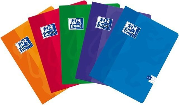 Zeszyt Oxford A5 w linie 60 kartek fluo