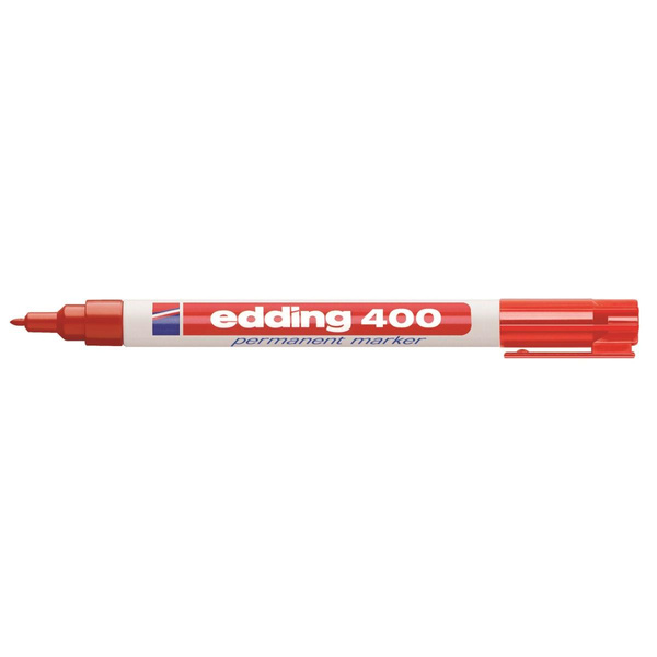 Marker permanentny Edding 400 1mm czerwony