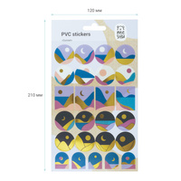 Naklejki Meshu Sunset 25 naklejek