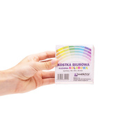 Kostka kolorowa klejona 8,5x8,5 3,5cm