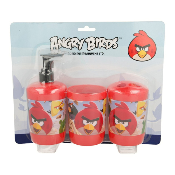 Zestaw łazienkowy Angry Birds