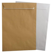 Koperty C4 (229x324 mm) białe HK okno prawe góra - 250 sztuk