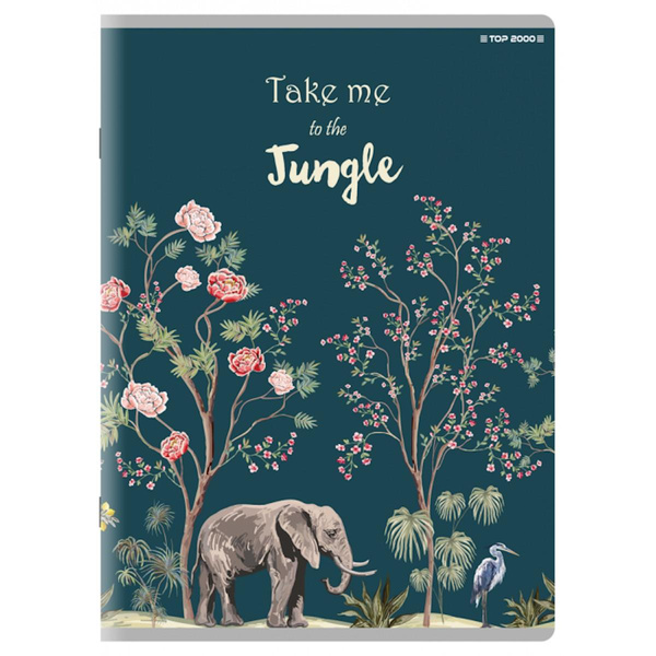 Zeszyt A5 w kratkę z marginesem 80 kartek Megamix Top 2000