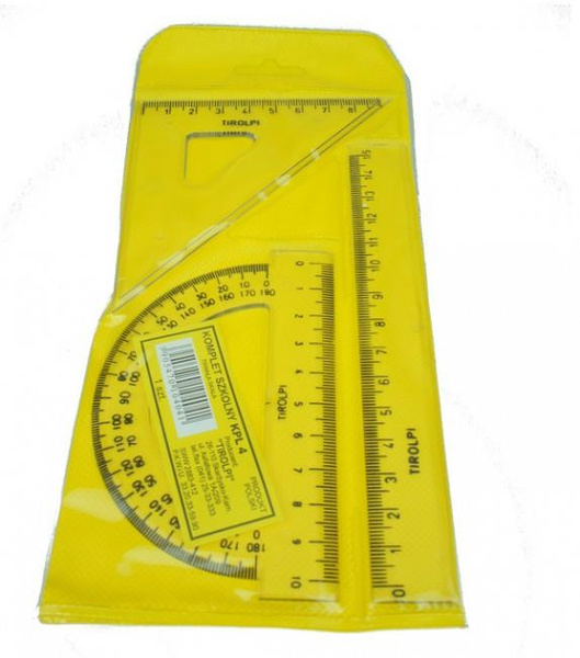 Zestaw geometryczny 3 elementy 15 cm Kpl 4 Tirolpi