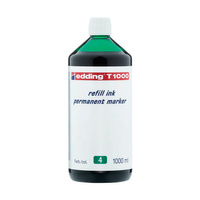 Tusz do uzupełniania markerów permanentnych e-T1000 Edding zielony