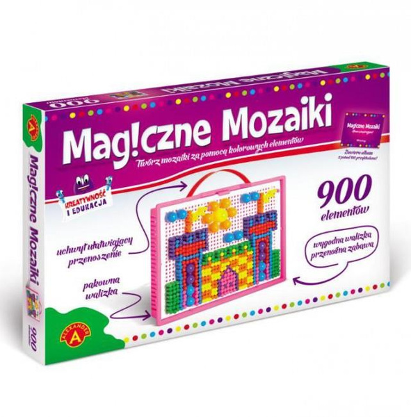 Magiczne Mozaiki, kreatywność i edukacja Alexander