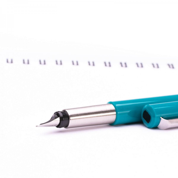 Zestaw pióro wieczne Parker Vector + Długopis Parker z etui turkusowy