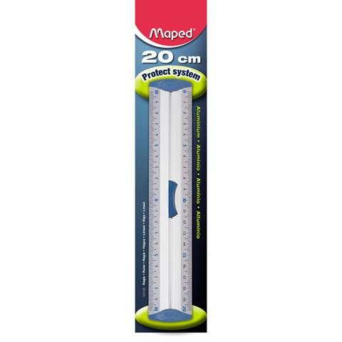 Linijka aluminiowa 20 cm z uchwytem Maped