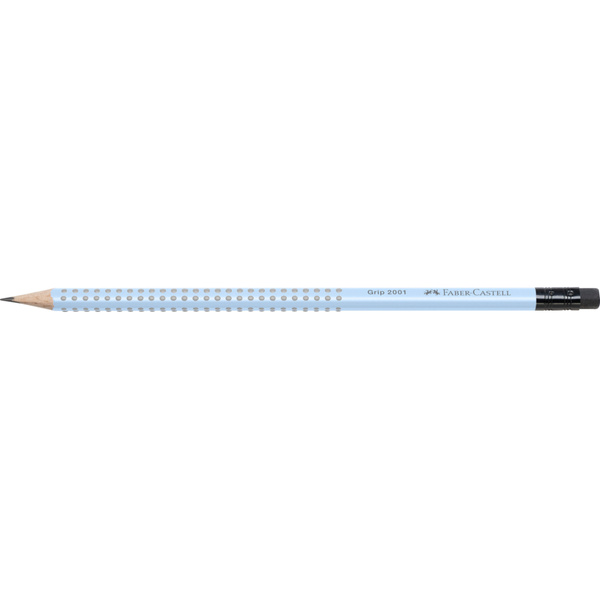 Ołówek z gumką Faber Castell 2001 B Sky Blue