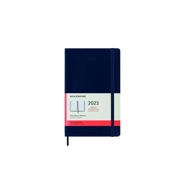 Kalendarz dzienny Sapphire Blue L Moleskine 2024