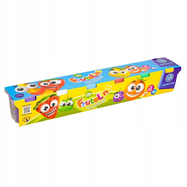 Masa plastyczna Frutolina Astra Fun 6 kolorów x100g